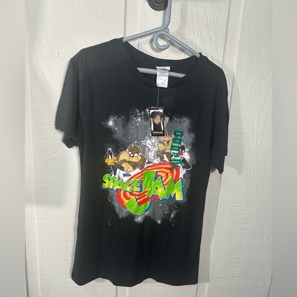 Space Jam T Shirt Tune Squad Space Jam Brand Size Mens Large EUC